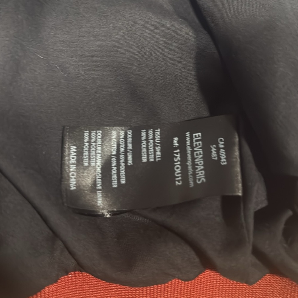 Eleven Paris Multicolor Striped Bomber Jacket - Picture 3 of 5